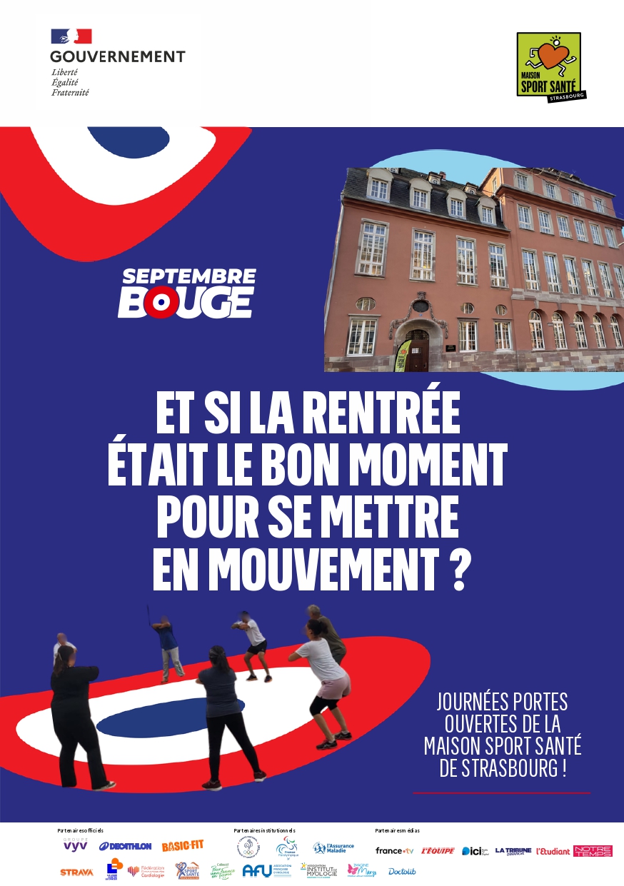 Septembre Bouge avec la MSS de Strasbourg !